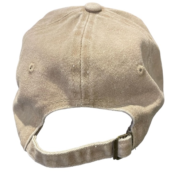 ‼️$7‼️ Washed Cotton Baseball Cap, BigFoot with Taco and Beer, Adjustable - Picture 3 of 6